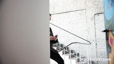 Two pretty girls are sharing one big dick