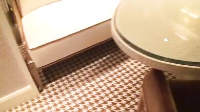 Blonde and brunette fucked by one guy