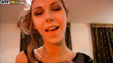 Beauty babes have sex at New Year's Eve