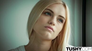 Sweet blonde bitch fucking with her driver