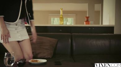 Step dad is fucking sexy blonde Lily Rader