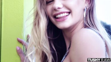 Total anal demolition occurs as Naomi Swan takes a heavy-duty dick deep enough to leave her leaking