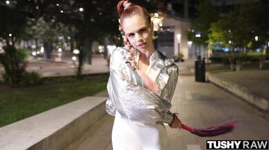 Every thrust of that massive dick makes Sirena Milano’s tight exit gape like never before