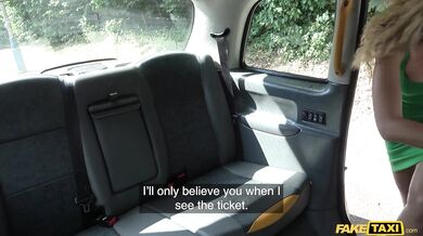 Lovely babe with small tits got fucked in car