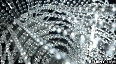 Angelika and Leo share a massive pole for a total internal demolition of their rears