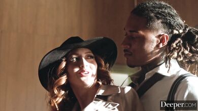 Experience the raw passion of Kendra Cole getting drilled from both ends in this scene