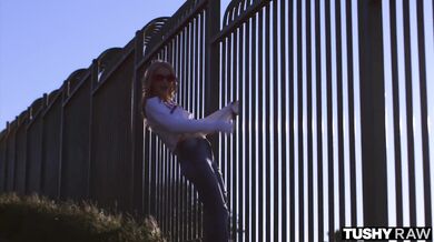 Anastasia demands immediate anal action and gets her ass hammered hard