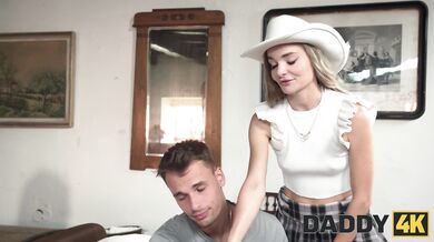 Fibi Euro handles a massive load from a dying man in this sick taboo