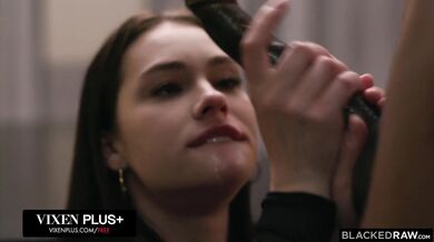 Hard and fast BBC pounding for the petite slut Mila Perez